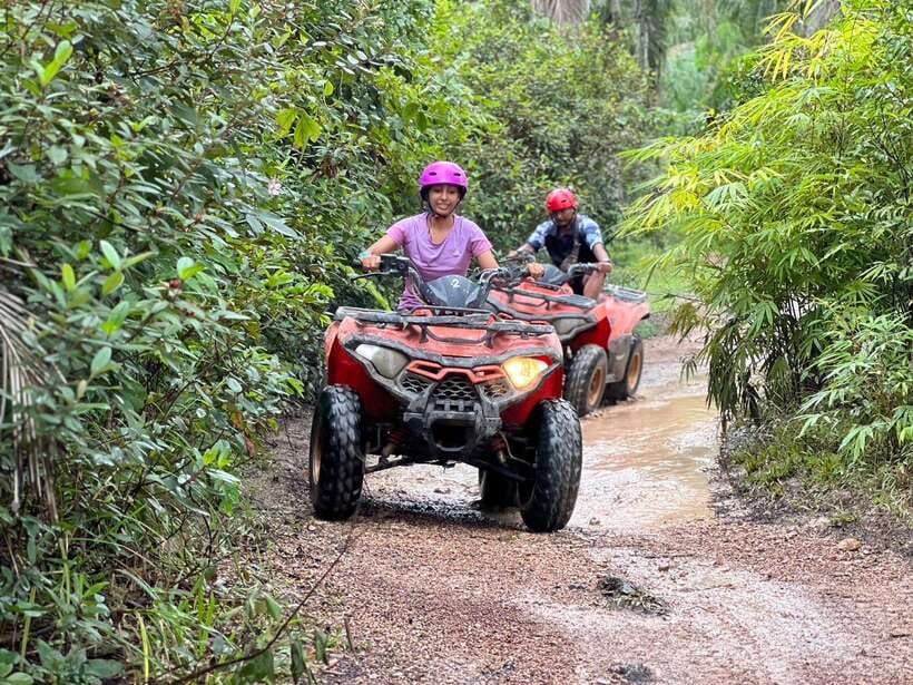 Ao Nang: Krabi kayaking and and ATV Extreme - Riding the ATVs near Ao Nam Mao
