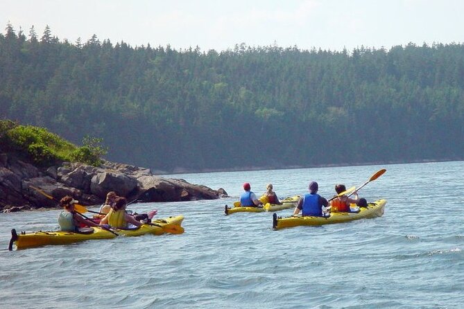 Aqua Safari Kayak tour departing Southwest Harbor - The beach break is useful, but bring your own lunch