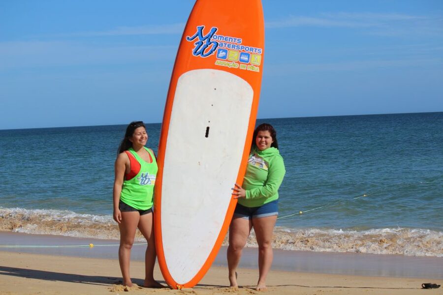 Armação de Pêra: Stand Up Paddle Hire - What the First Few Minutes Feel Like