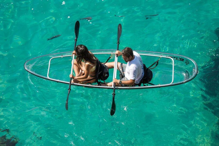 Arrábida: Guided Transparent Kayaking Tour - Practical preparation for the sea