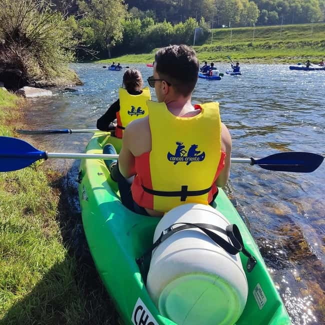 Arriondas: Canoeing Descent on the Sella River - Starting under the Arriondas Bridge