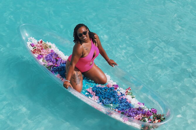 Aruba Unique Clear Kayak Drone Photoshoot with Video - What the drone adds to the final pictures