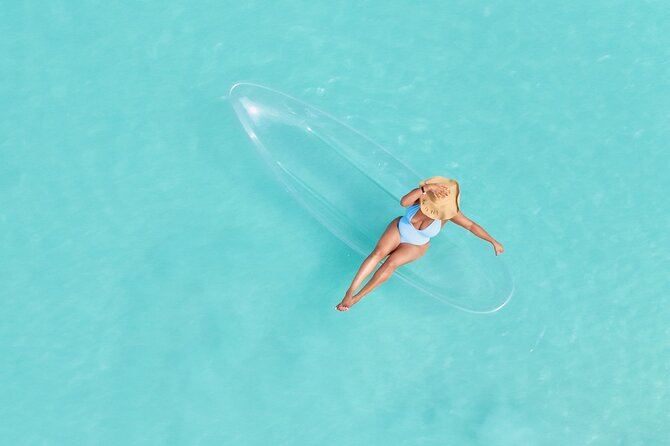 Aruba Unique Clear Kayak Drone Photoshoot with Video - How much value do you get for $80.50?