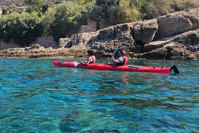 Athens: Kayak and Snorkeling at Caves and Hidden Beaches - What Your 2 Hours and 15 Minutes Include