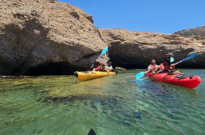 Athens: Kayak and Snorkeling at Caves and Hidden Beaches - A Quiet Beach Stop