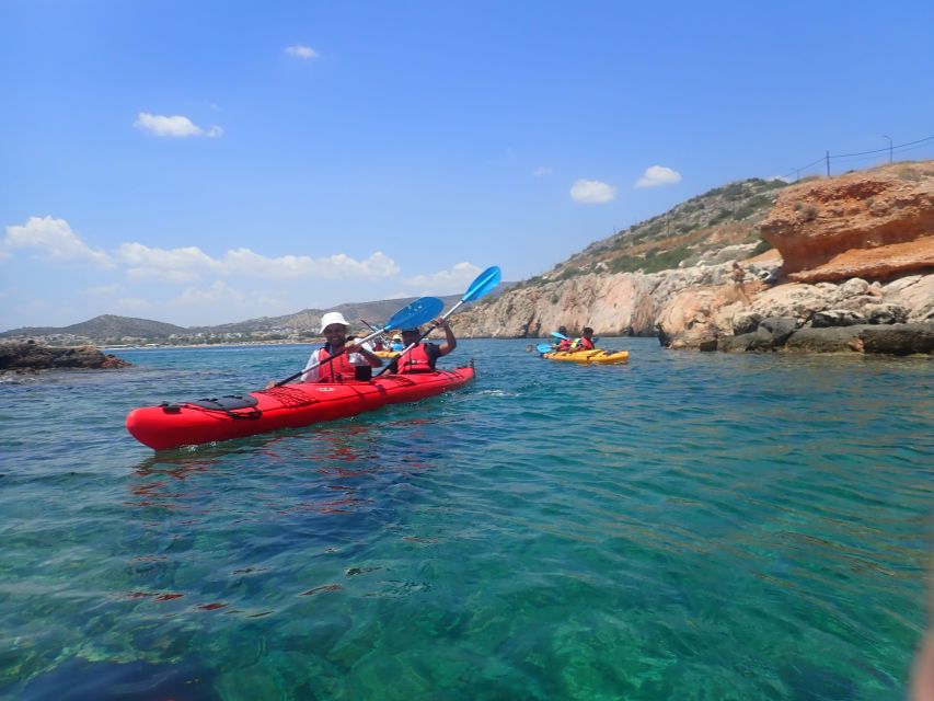 Athens: Sea Kayaking Adventure on the South/East Coast - Paddling beside cliffs, beaches, and Aegean water