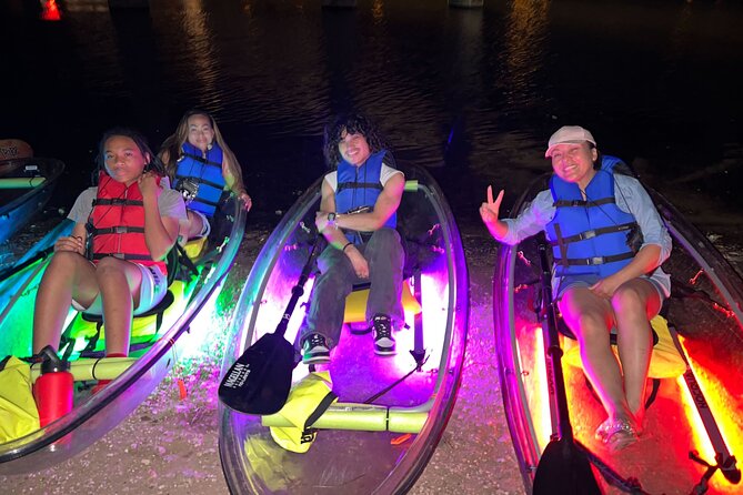 Austin Texas Night Clear Kayaking Glow Tour - Starting at 30 East Ave