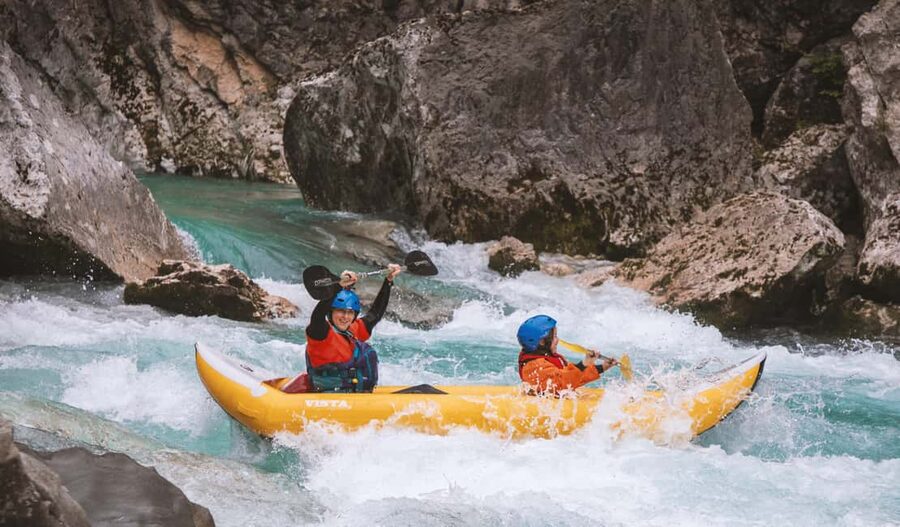 Austria, Salza river "Double Ducky" kayak adventure - What the price includes at $96