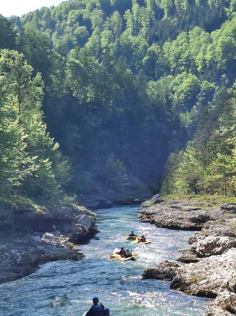 Austria, Salza river "Double Ducky" kayak adventure - Meeting at Saggraben and getting ready