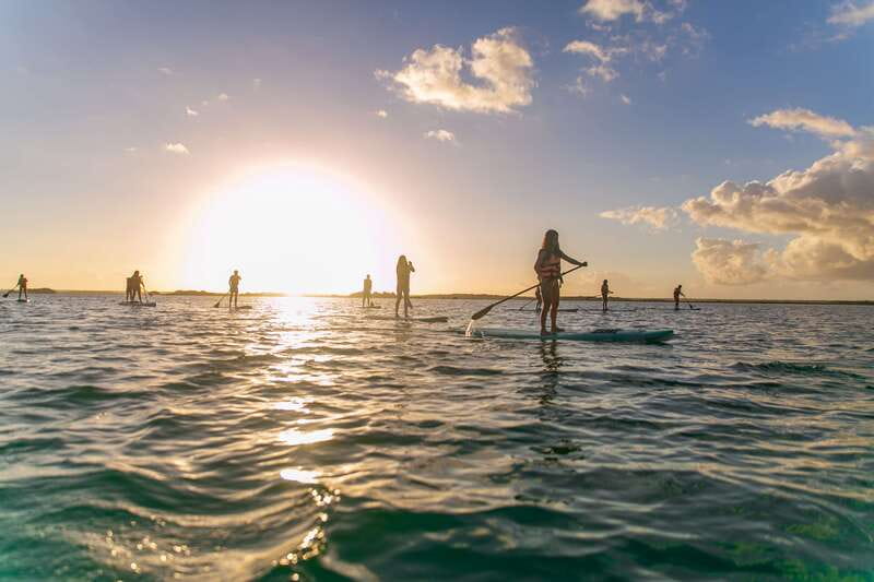 Bacalar: Sunrise Paddleboard Tour with Floating Picnic - Key points to know before booking