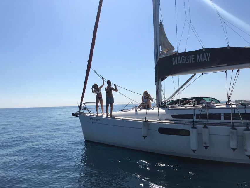 Barcelona: 2-Hour Sailboat Tour with Paddle Boarding - Swimming, paddle boarding, and time on the water