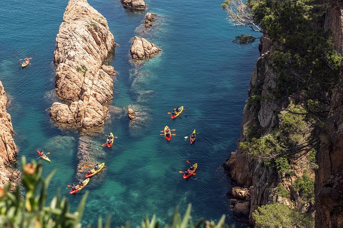 Barcelona Costa Brava Kayak, Snorkel & Cliff Jump Day Tour - Launching at San Pol Beach