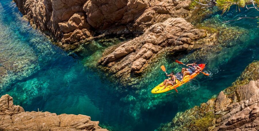 Barcelona: Costa Brava Kayak, Snorkel & Cliff Jump & Lunch - The Camino de Ronda and the final coastal hours