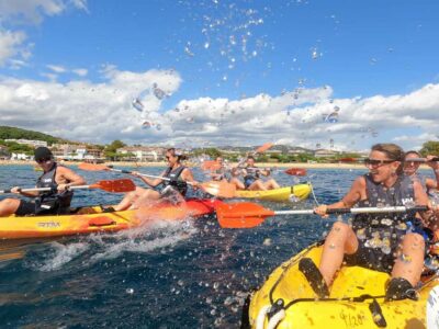 Costa Brava Kayaking & Snorkeling Tour with Lunch