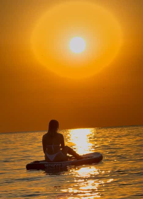BARCELONA PADDLE SURF SUNRISE+BREAKFAST+PHOTOSVIDEOS4K+GUIDE - Watching Barcelona wake up from the water