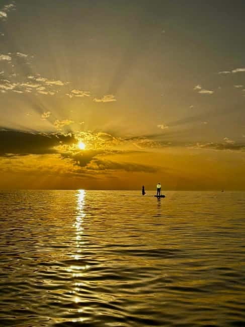 Barcelona: Paddleboarding at Sunrise. Includes: instructor, photos, equipment - Starting before Barcelona wakes up