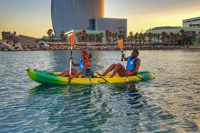 Barcelona Skyline Kayaking Coupled with Delicious Tapas - Why Barcelona looks different from a kayak