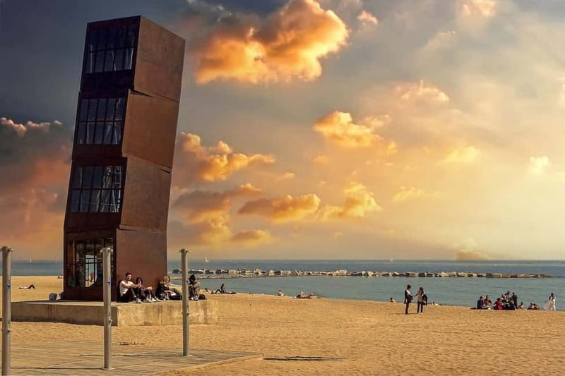 Barcelona: Sunrise or Sunset Paddle Surf with Photos - Choosing sunrise or sunset near Port Olímpic