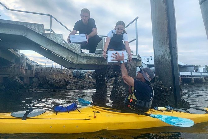 Batemans Bay Sunset Pizza Kayak Tour - Float and Feast - Moving toward Clyde River National Park