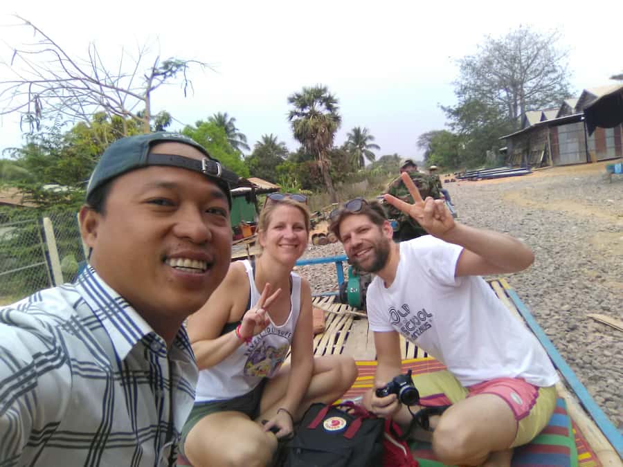 Battambang,Tuktuk and kayak, BambooTrain ,Wat Banan,Bat cave - The best parts at a glance