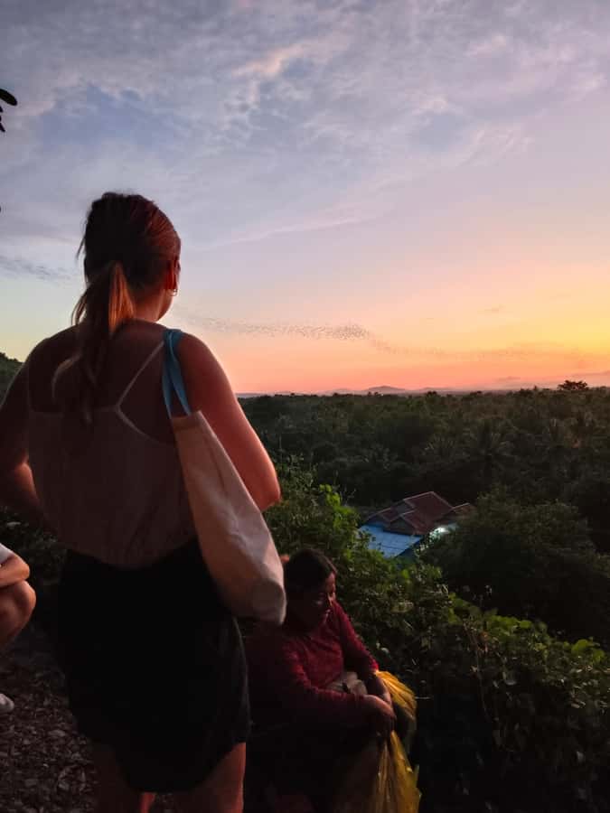 Battambang,Tuktuk and kayak, BambooTrain ,Wat Banan,Bat cave - Who should book this Battambang day