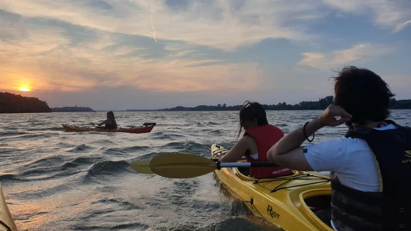 Belgrade: Great War Island Kayak Adventure - A rest at Lido beach