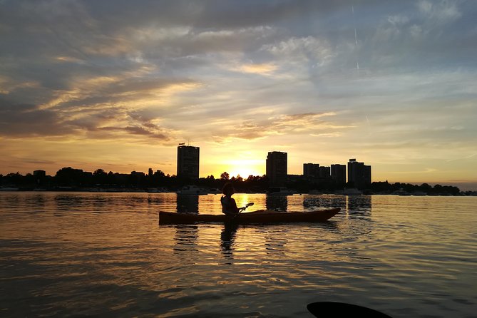 Belgrade sunset kayak tour - Why sunset works so well on the Danube