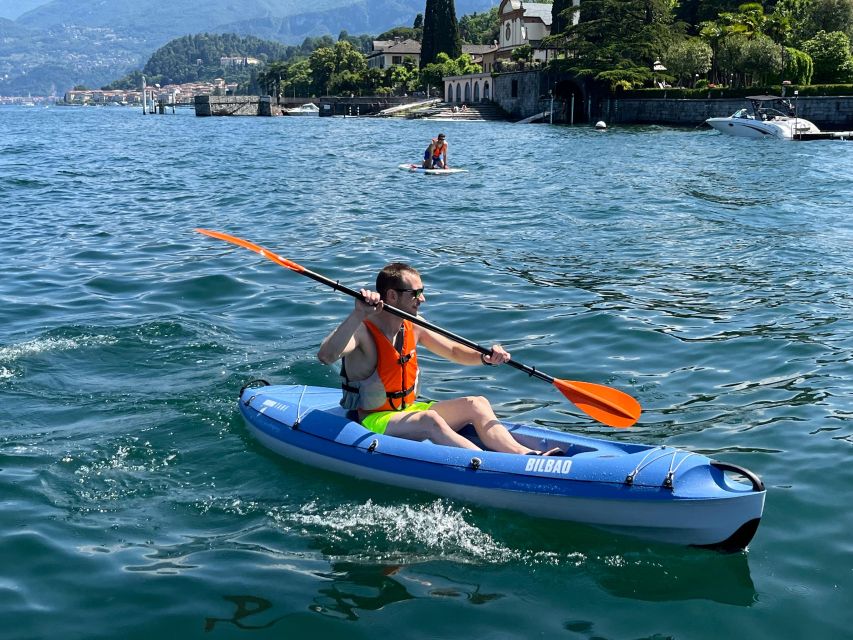Bellagio Lake Como: Kayak Rental - Key points to know before paddling out