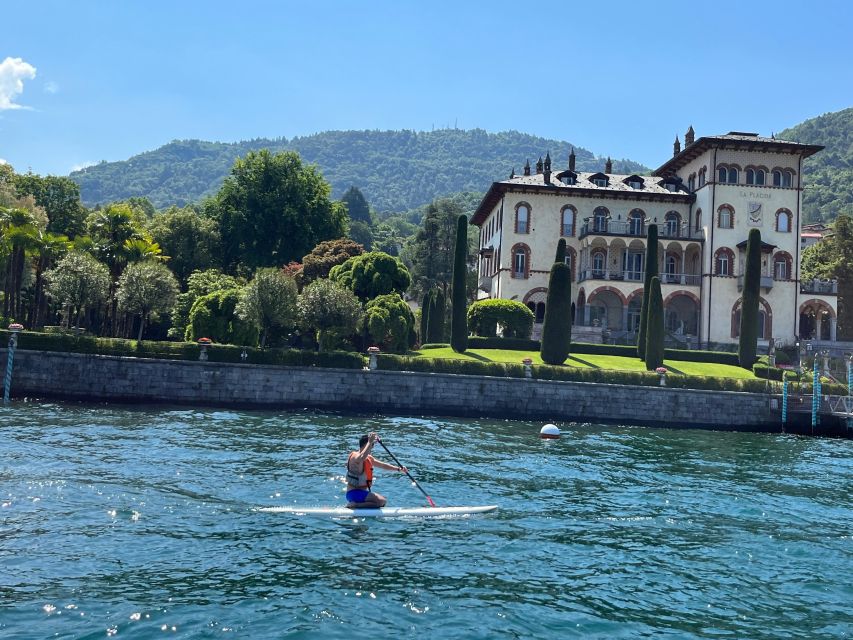 Bellagio Lake Como: Stand up Paddle Rental - North toward Villa Melzi and Loppia
