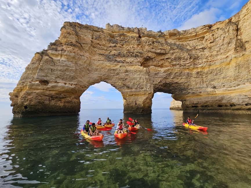 Benagil: 1:30Hour Kayak Rental with Private Parking - Key points to know before booking