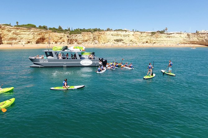 Benagil Area Kayak - Swimming, refreshments, and photos