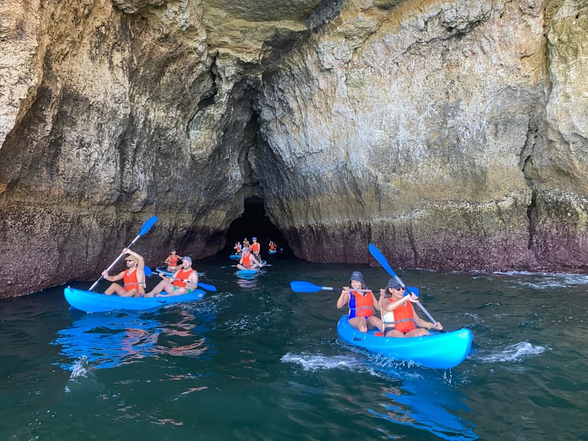 Benagil Beach: Secrets of the Sea Benagil Caves Kayaking - The safety lesson and first paddle