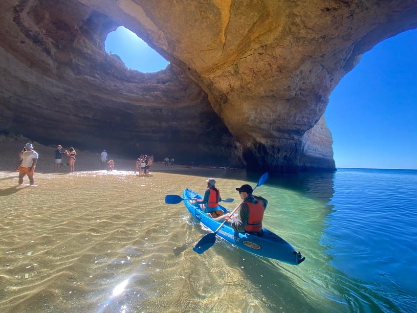 Benagil Beach: Secrets of the Sea Benagil Caves Kayaking - Inside Benagil Cave