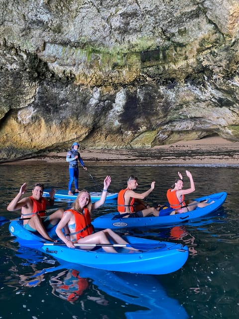 Benagil Beach: Secrets of the Sea Benagil Caves Kayaking - The return to Benagil Beach