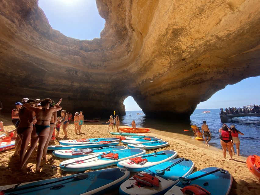 Benagil: Benagil Cave Stand Up PaddleBoard Tour at Sunrise - Meeting Bruno or Ana at Benagil Beach