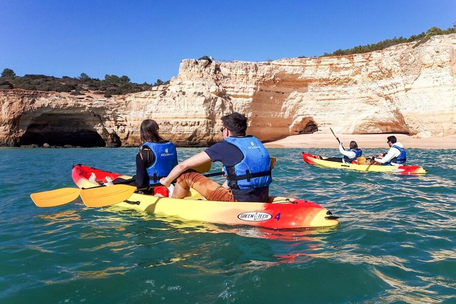 Benagil: Benagil Caves and Secret Spots Guided Kayaking Tour - Key points to know before you book