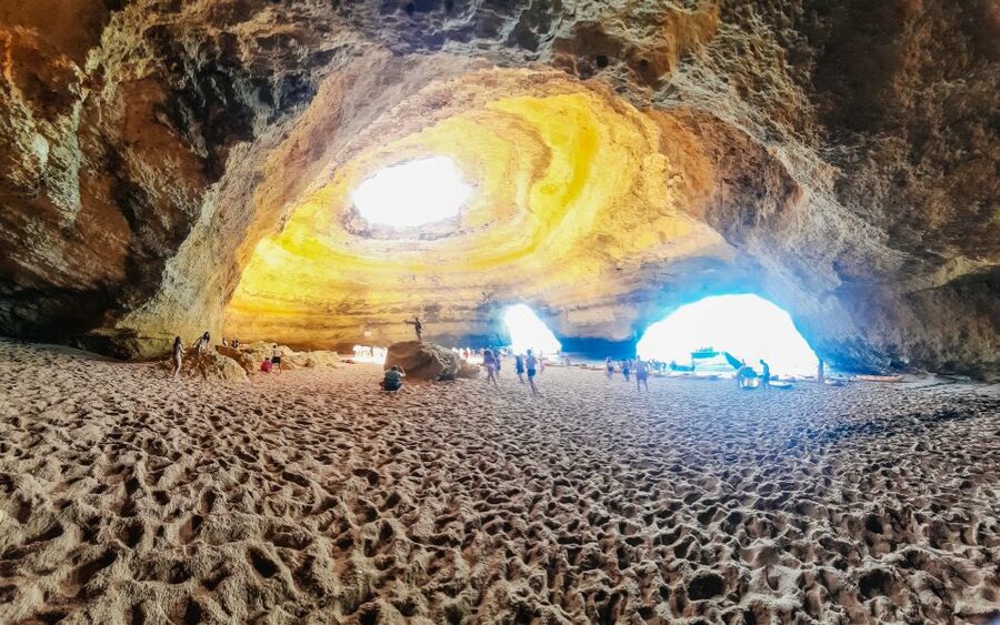 Benagil: Benagil Caves and Secret Spots Guided Kayaking Tour - Safety, cave access, and weather limits