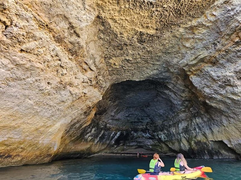 Benagil: Benagil Caves Guided Kayak Tour - A guided trip, not an independent rental