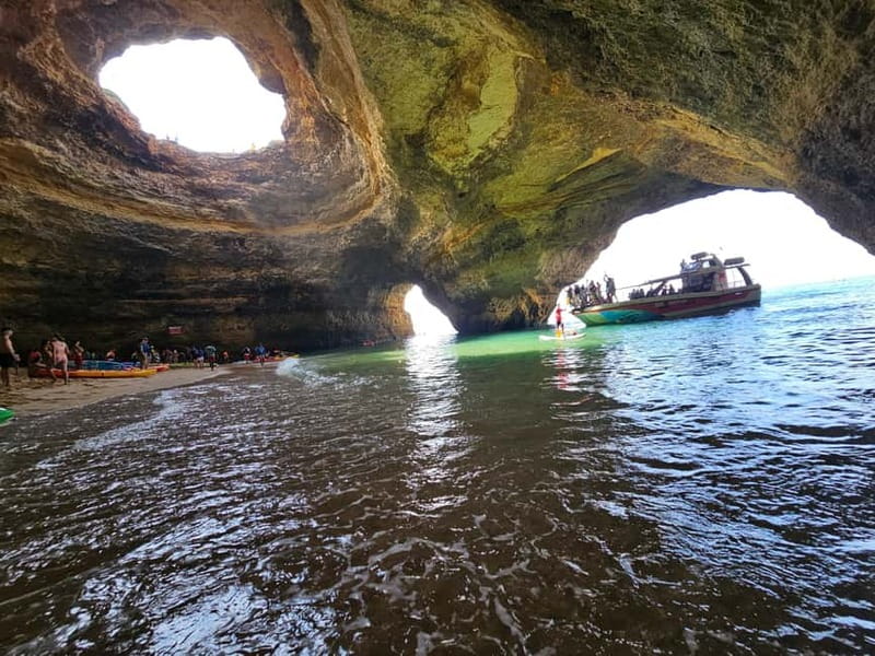 Benagil Cave: Guided Kayak Tour with Caves and Cliffs - Key points at a glance