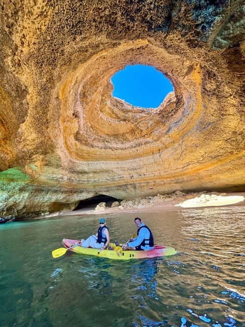 Benagil Cave - Kayak Guided tour - Inside Benagil Cave