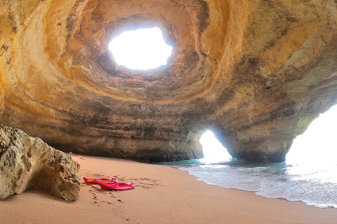Benagil Cave - Sunrise or Sunset Kayak Tour (Small groups) - Praia da Marinha and the return to shore