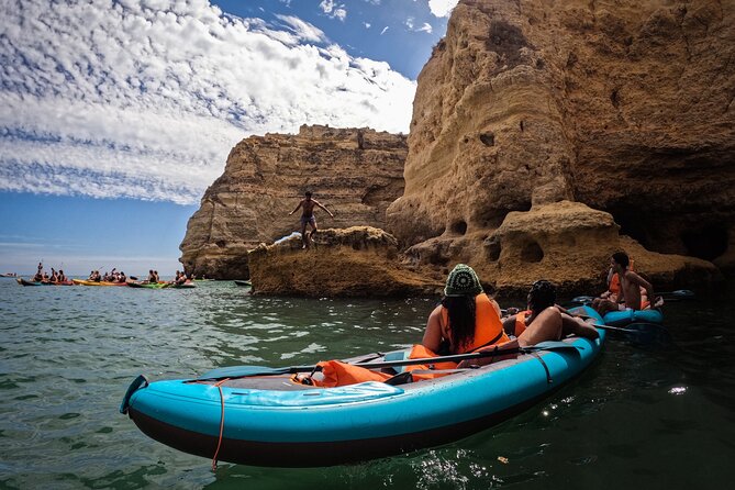 Benagil: Caves, Beaches, and Secret Spots Guided Kayak Tour - The guides and group size