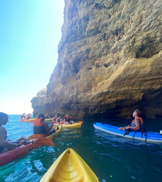 Benagil: Caves, Coves & Secret Beaches Guided Kayaking Tour - How the guides shape the experience