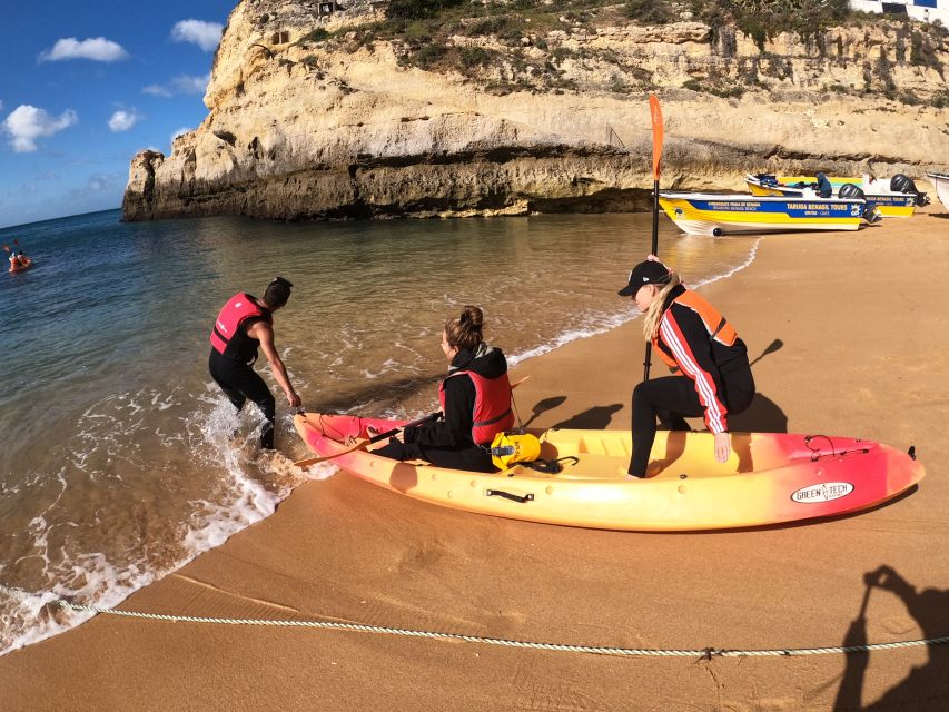 Benagil Caves: small group Kayaking Tour with a Local Guide - The Beach Briefing Makes This Friendly for Beginners