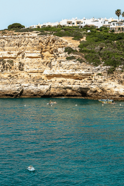 Benagil: Guided Kayak Express Tour! - Paddling along the Algarve cliffs