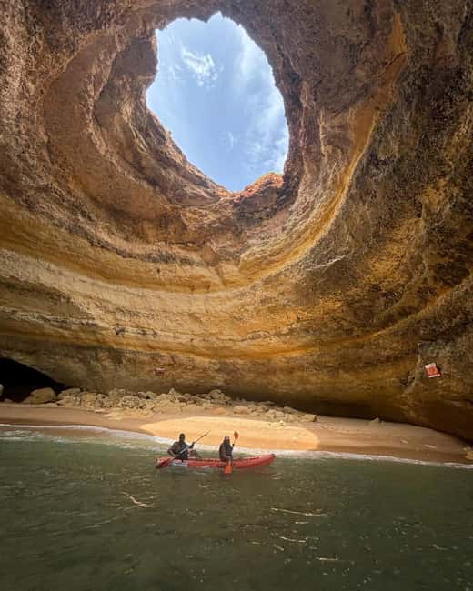 Benagil: Kayak Adventure - Inside Benagil Sea Cave for about 30 minutes
