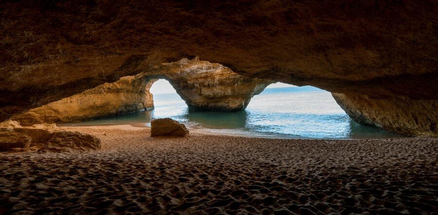 Benagil: Kayak Adventure - Smaller grottoes, coves, and short guided stops