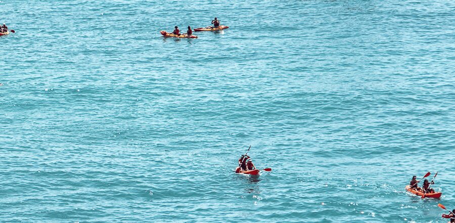 Benagil: Kayak Adventure - Guides, group size, and the on-water experience