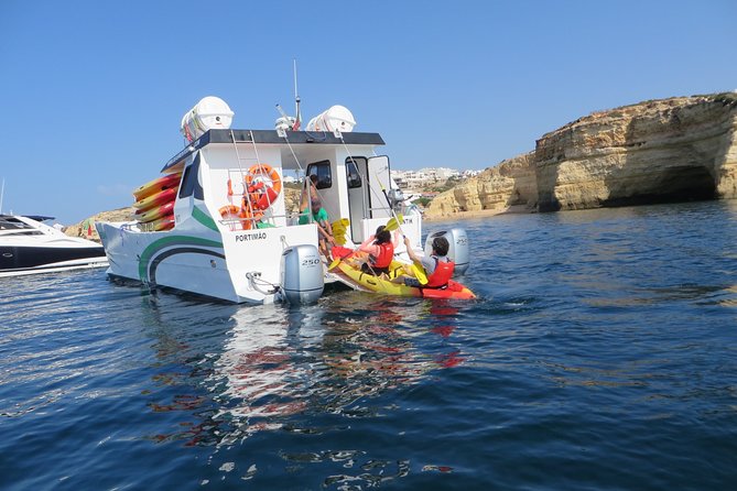 Benagil Kayak Tour On Board a Fantastic Catamaran - Why this Portimão tour makes sense
