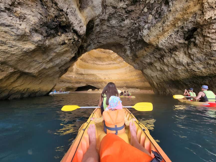 Benagil: Kayak Tour to Benagil Caves – Small Group - From Benagil Beach to the Famous Sea Cave
